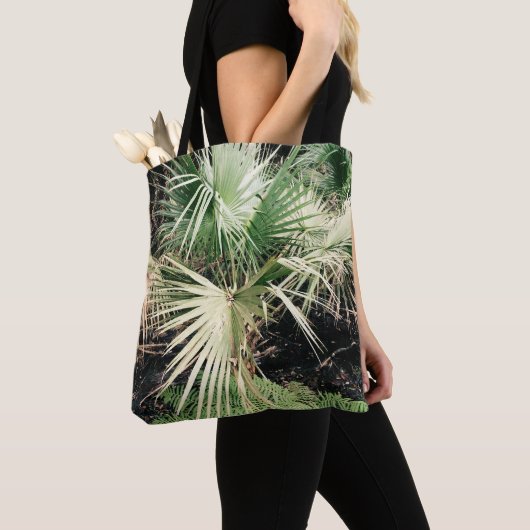Palm Blätter Tropical Tree Bag Tasche (Von Nahem)