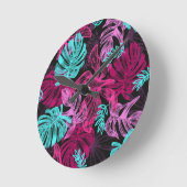 Palm Blätter tropische exotische rund um die Uhr (Winkel)