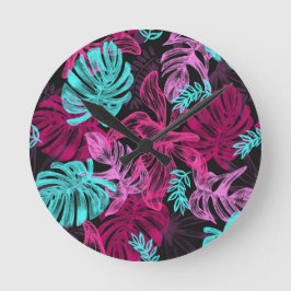 Palm Blätter tropische exotische rund um die Uhr