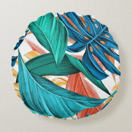 Palm Blätter tropisches exotisches Akzent Kissen