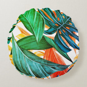 Palm Blätter tropisches exotisches Akzent Kissen