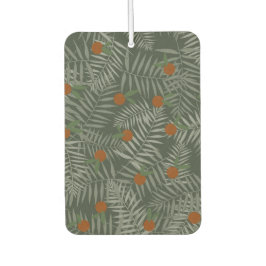 Palm-Blätter und Orangen Autolufterfrischer