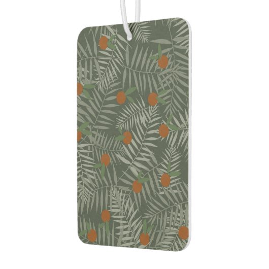 Palm-Blätter und Orangen Autolufterfrischer (Links)