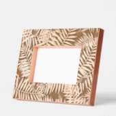 Palm-Blätter und Orangen Geätzte Rahmen (Links)