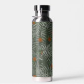 Palm-Blätter und Orangen Trinkflasche (Rechts)