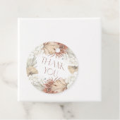 Palm Blätter und Orchids Wreath Boho Brautparty Geschenkanhänger (Beispiel)