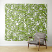 Palm-Blätter Wandteppich (Beispiel (Horizontal))