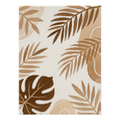 Palm-Blätter - Zen-Poster - Neutrale Wanddrucke Poster (Vorderseite)