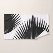 Palm Botanical Tropical Print Badhandtuch Set (Handtuch)