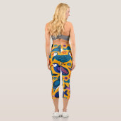 Palm Breeze High Waisted Capris Geschenk (Rückseite)
