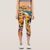 Palm Breeze High Waisted Capris Geschenk (Vorderseite)