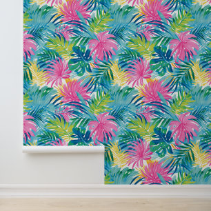 Palm Breeze Leinwand Tapete