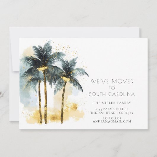 Palm Breeze Moving Ankündigung (Vorderseite)