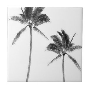 Palm California Vintage Retro Fliese