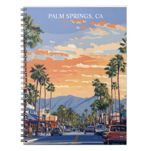 PALM CANYON DRIVE-PALM SPRINGS KALIFORNIEN NOTIZBLOCK