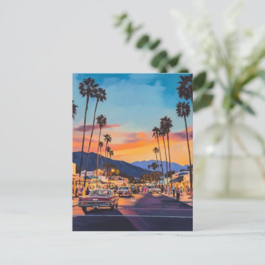 PALM CANYON DRIVE - PALMSPRINGS#2 POSTKARTE (Stehend Vorderseite)