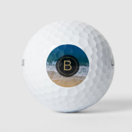 Palm Coast Blue Sea Sandstrand Florida Golfball