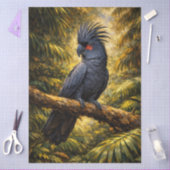 Palm Cockatoo Decoupage Seidenpapier (Basteln)