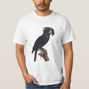 Palm Cockatoo, Probosciger aterrimus Parrot T- T-Shirt