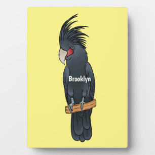 Palm Cockatoo Vogel Cartoon Illustration Fotoplatte