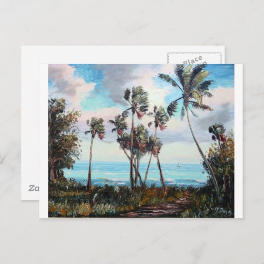 Palm Cove Postkarte (Vorne/Hinten)