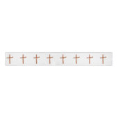 Palm Cross Muster Ripsband (Vorderseite)