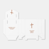Palm Cross Personalisiert, Christening oder Kommun Geschenkschachtel (Ungefaltet)