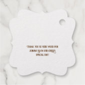 Palm Cross Personalisierte Kommune, Taufe Geschenkanhänger (Rückseite)