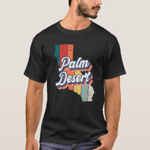 Palm Desert City Retro Vintage Heimatstadt Kalifor T-Shirt
