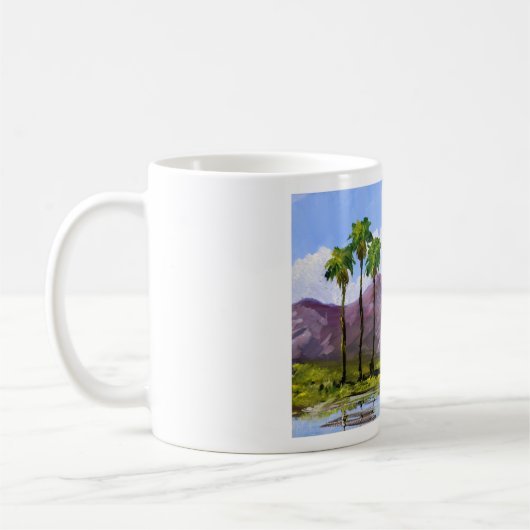 Palm- DesertTasse Kaffeetasse (Links)