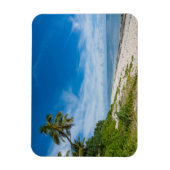Palm Fringed Kolovai Beach Magnet (Vertikal)