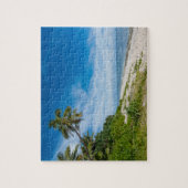 Palm Fringed Kolovai Beach Puzzle (Vertikal)