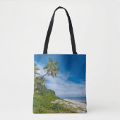Palm Fringed Kolovai Beach Tasche (Vorderseite)