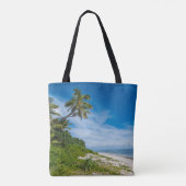 Palm Fringed Kolovai Beach Tasche (Rückseite)