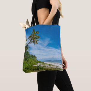 Palm Fringed Kolovai Beach Tasche