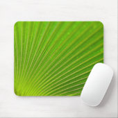 Palm Frond Green Pattern Mousepad (Mit Mouse)
