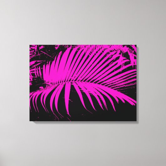 Palm frond hawaii Leinwand (Vorderseite)