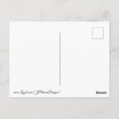 Palm Frond Postkarte (Rückseite)