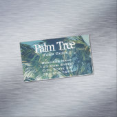 Palm Fronds Magnetische Visitenkarte (Beispiel)