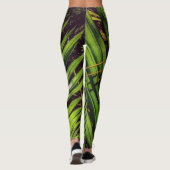 Palm Frontend, Pine Needles und Shadows Leggings (Rückseite)
