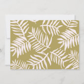 Palm Getaway Save the Date (Rückseite)