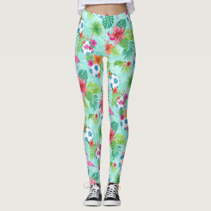 Palm Goals Fußballdruck Leggings