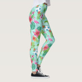 Palm Goals Fußballdruck Leggings (Rechts)