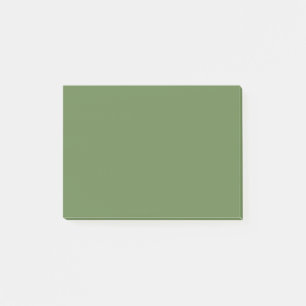 Palm Green Solid Color Post-it Klebezettel