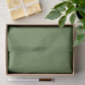 Palm Green Solid Color Seidenpapier (Geschenk)
