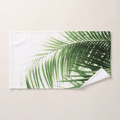 Palm Green Vibes #9 Badhandtuch Set (Handtuch)