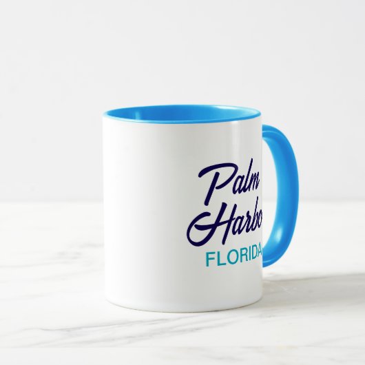 Palm Harbor Florida Coffee Mug Tasse (VorderseiteRechts)