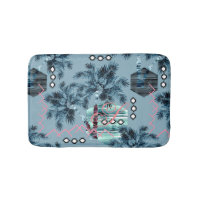 Palm Hawaiian Blue Monogram personalisiert