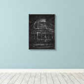 Palm House No 2 Leinwanddruck (Insitu (Holzboden))