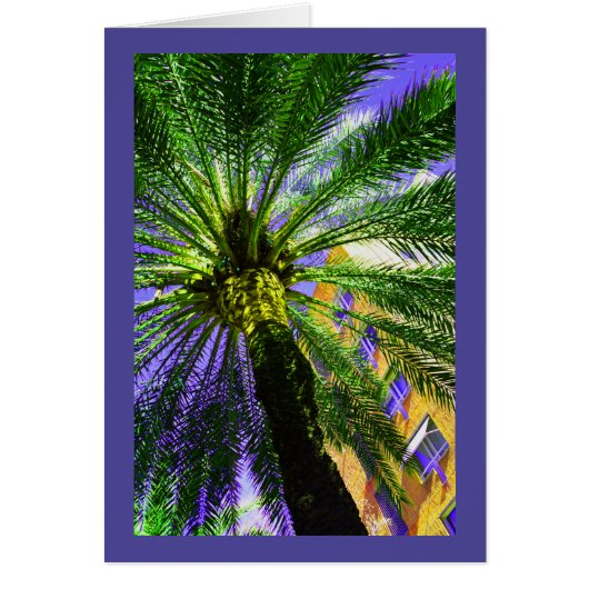 Palm in der Abend-Karte (Vorne)